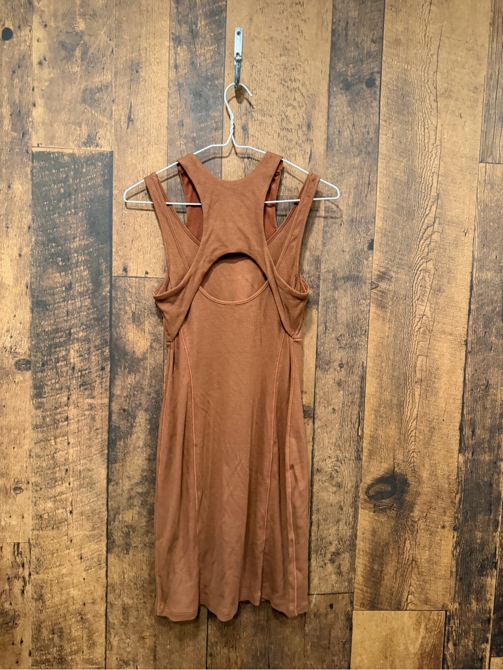 Lululemon Ribbed Cotton Modal Cut-Out Dress
Ancient Copper size 4 EUC - Picture 3 of 4